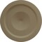 Ekena Millwork Flower Spiral Ceiling Medallion (Fits Canopies up to 2"), 12 1/4"OD x 2 1/4"P, Black Pearl CM12FLBPS - alternate 3